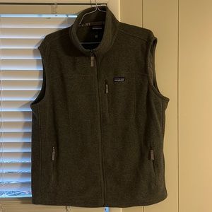 Patagonia fleece vest. Charcoal XXL